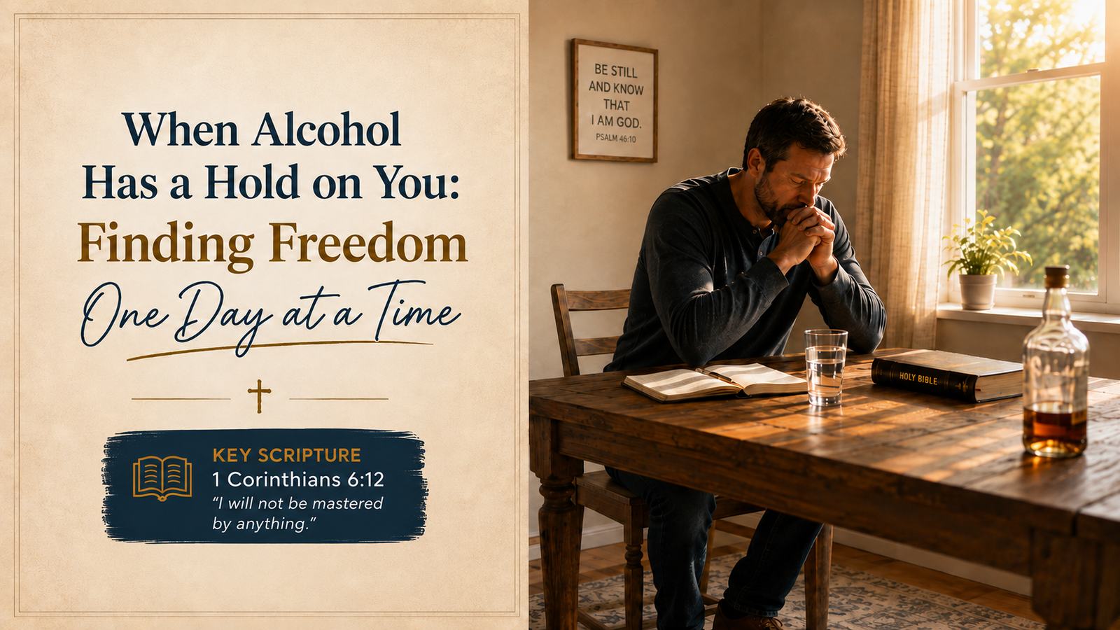 When Alcohol Has a Hold on You: Finding Freedom One Day at a Time