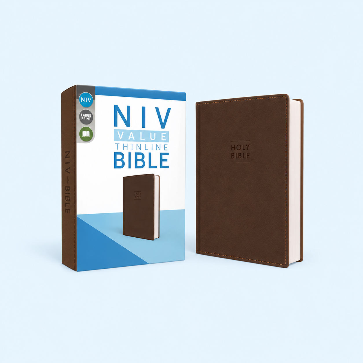 NIV Value Thinline Bible, Large Print