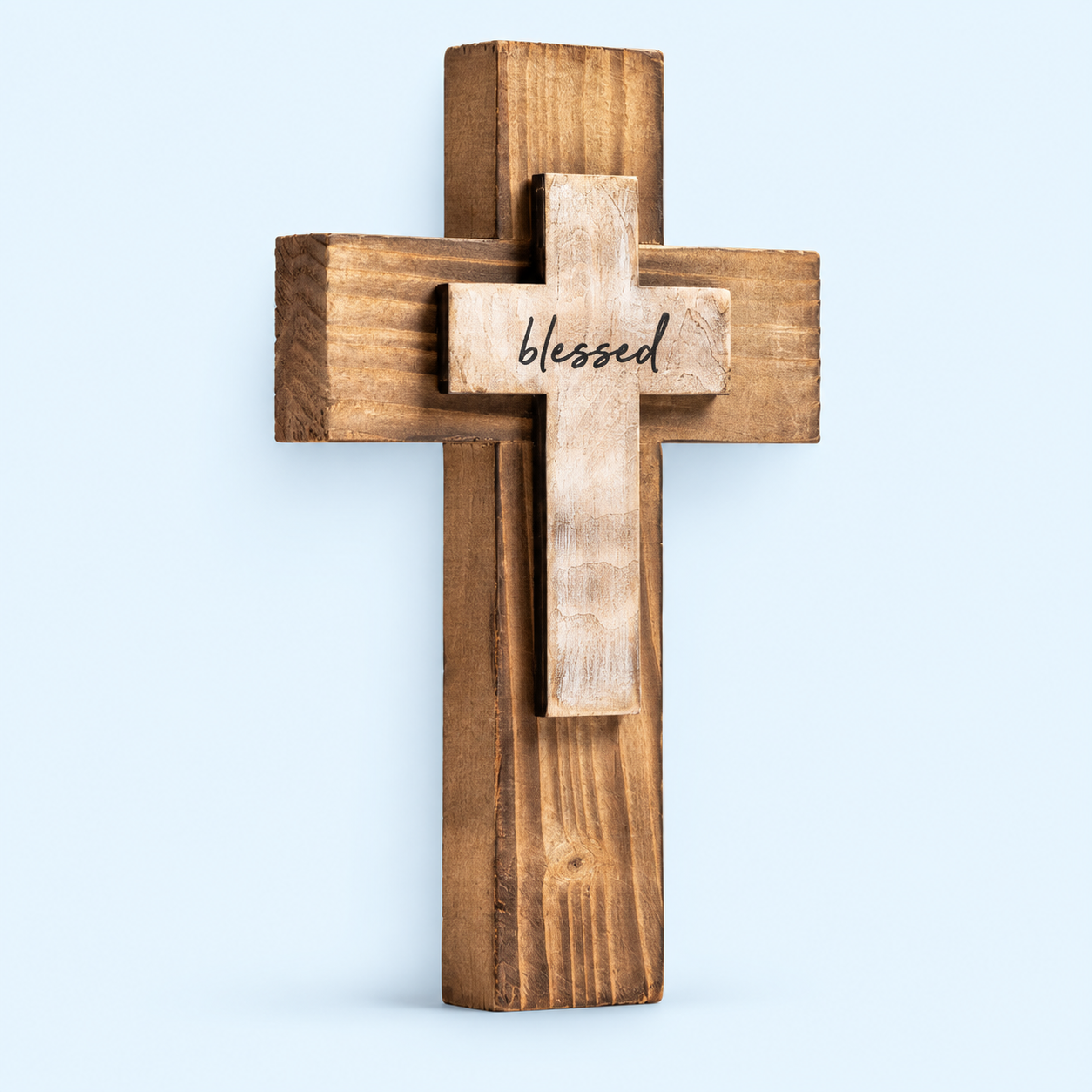 Wooden Christian Wall Cross